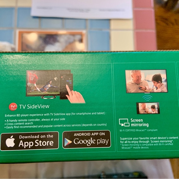 NIB Sony Blu-Ray DVD Player - Picture 3 of 10